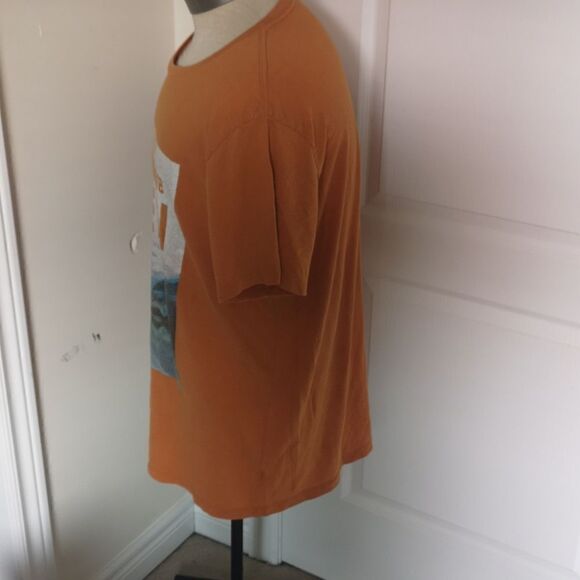 Old Navy Men T-shirt XL Orange - Picture 3 of 16